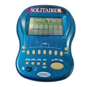 Radica Soliaire Lite - Backlight NOT Working- Handheld Game Battery Powered